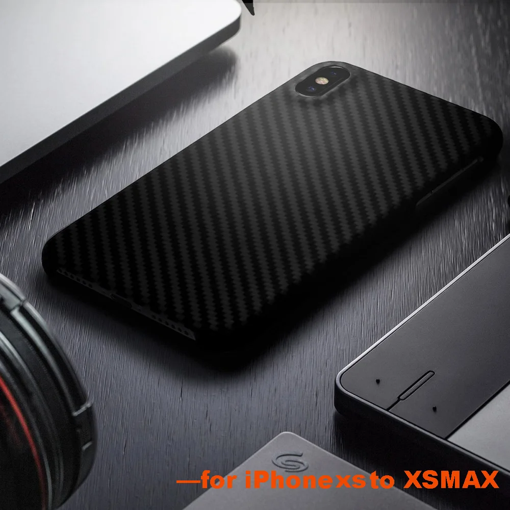 Роскошный чехол из углеродного волокна с узором для iPhone XS Чехлы для Max XR матовый арамидный волоконный чехол Ультратонкий чехол для телефона для iPhone XS Max