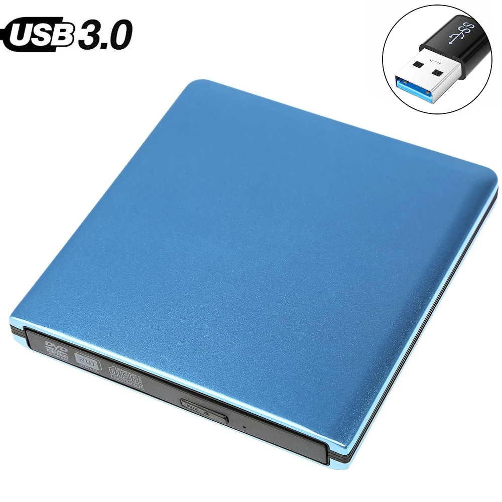 Для Mac ноутбука ПК Win XP/7/8/10 HP ASUS USB 3 0 внешний DVD плеер 8X фото комбинированный ридер
