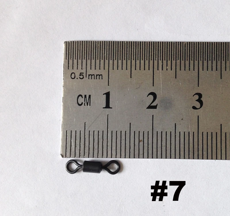 Длинный Поворотный Шарнир Wise Tackle матовый черный цвет размер 4 7 (размер