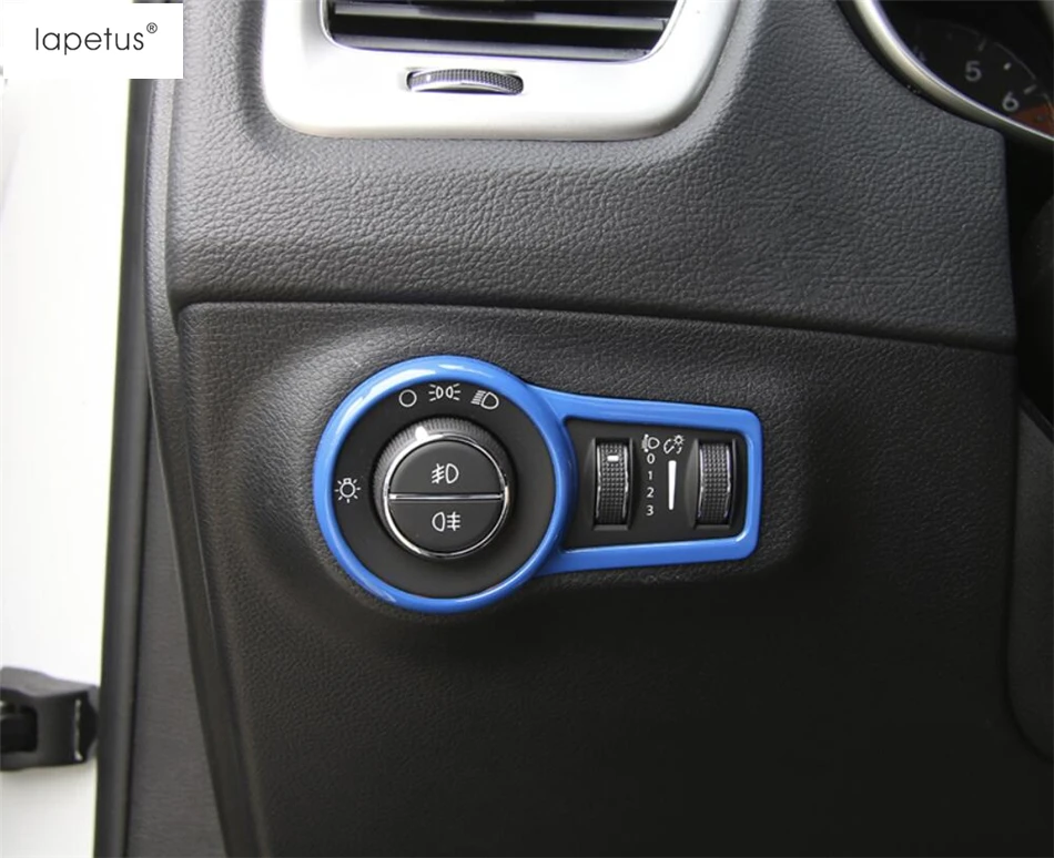 Аксессуары Lapetus для Jeep Compass 2017 2020 цветные головные фары переключатели комплект