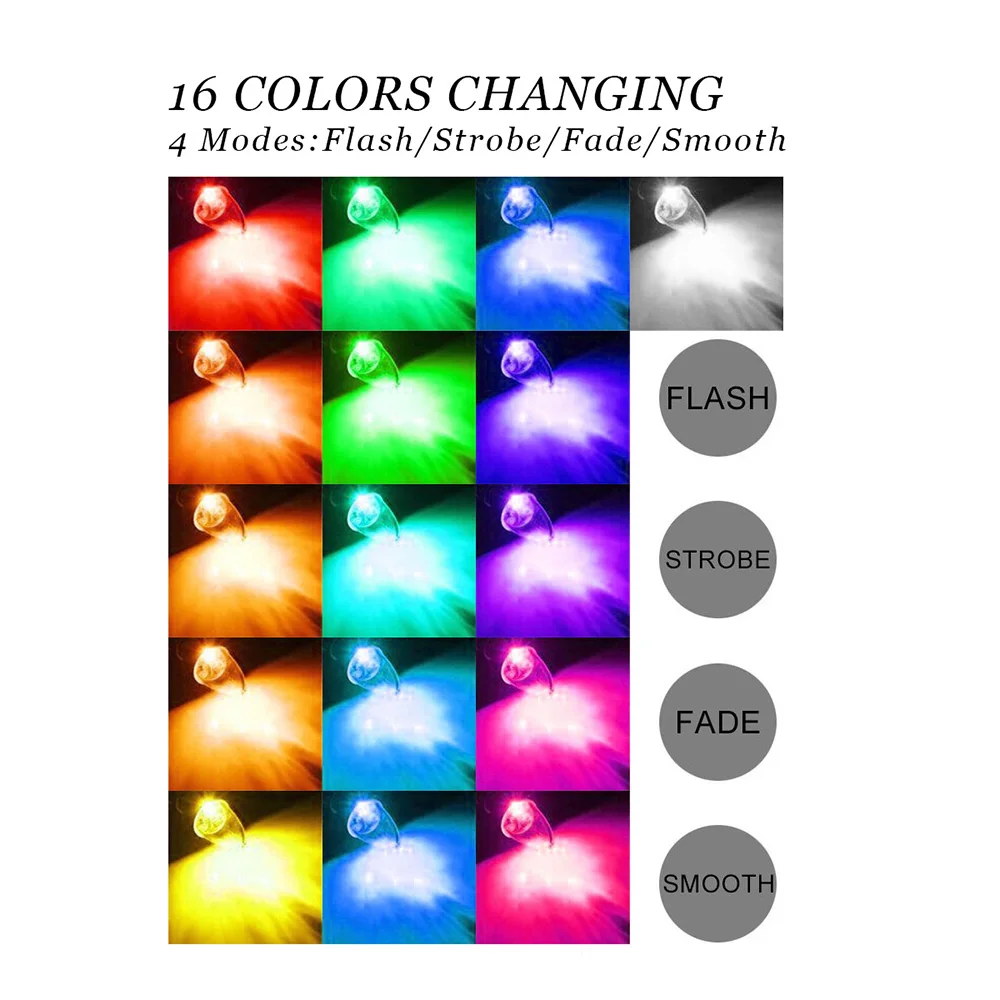 Светодиодная лампа в форме свечи E14 3 Вт RGB с регулируемой яркостью для дома