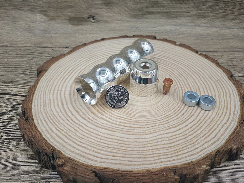 Зазор AV Houston Vape Mod Kit электронная сигарета механический мод мощность от 18650 батареи