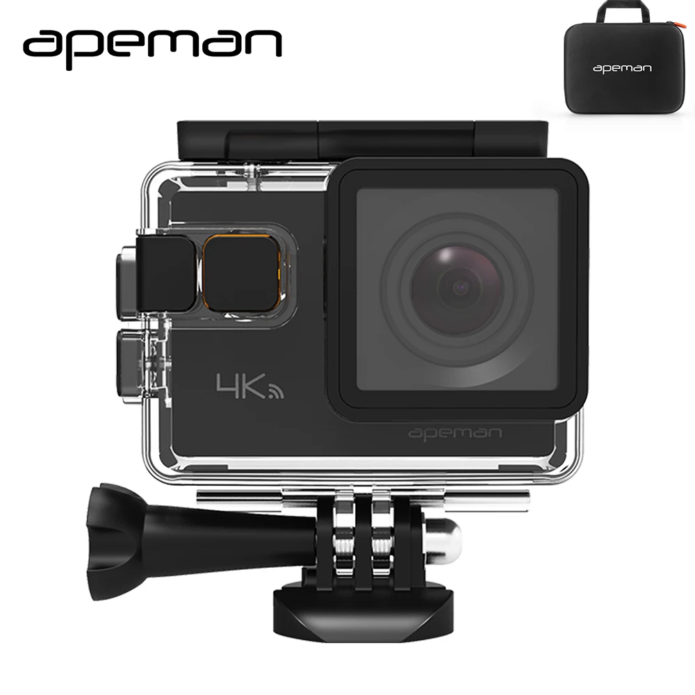 Apeman экшн Камера A80 4 К Wi Fi экшен фотоаппарат hd подводная Спорт Видео с 20mp