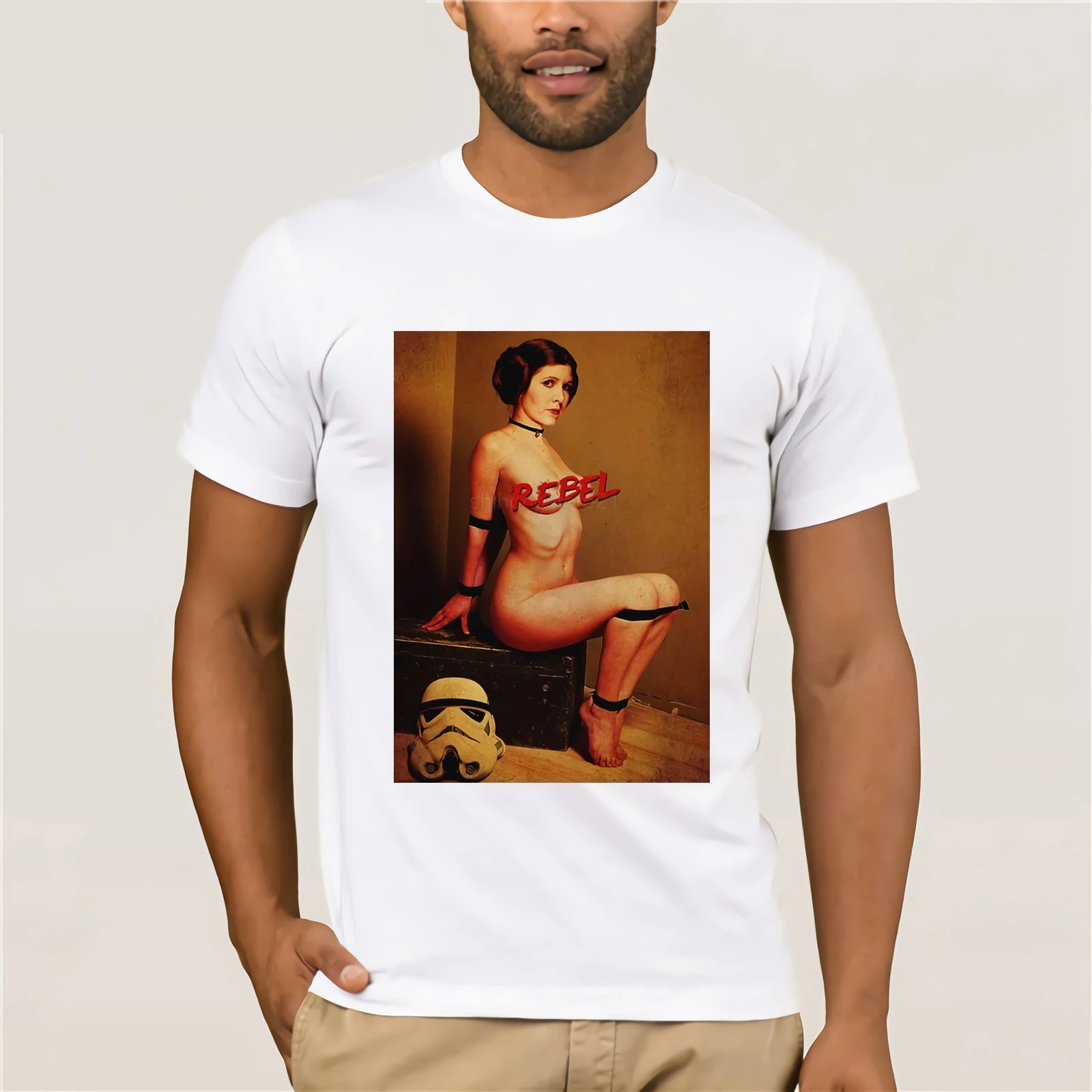 Unique Fashion star wars t shirt Yoda Darth Vader tshirt Masculina Streetwear T-Shirt Man Casual Leia Rebel T Shirt | Мужская одежда