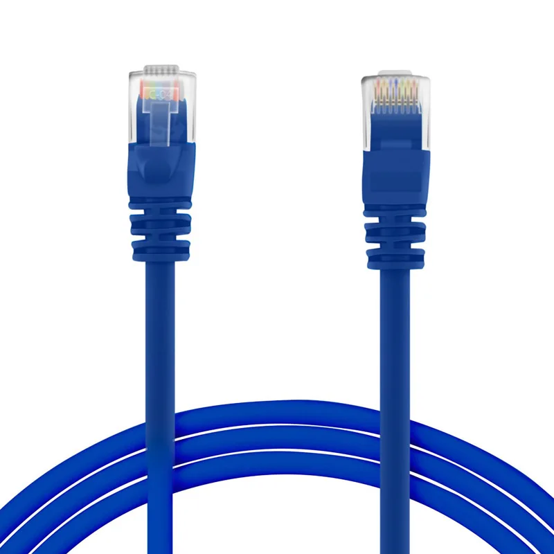 10pcs/lot Blue 2M 6 FT Ethernet LAN Patch Cable CAT6 RJ45 8P8C UTP Network Snagless Cord For 10-Gigabit Ithernet |