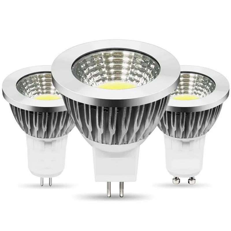 MR16 COB Светодиодная лампа 12V GU10 E27 9W 12W 15W 20W 25W теплый белый 2700K 3000K 4500k 6000k холодный