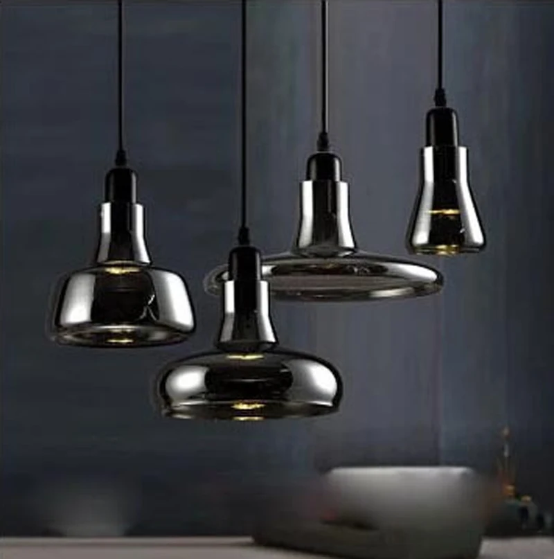 Скандинавское искусство Тени кристалл Droplight столовая люстра для ресторана домашнее внутреннее декоративное освещение одна голова светодиодный светильник