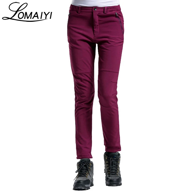 Брюки женские зимние с флисовой подкладкой AW087 | Женская одежда