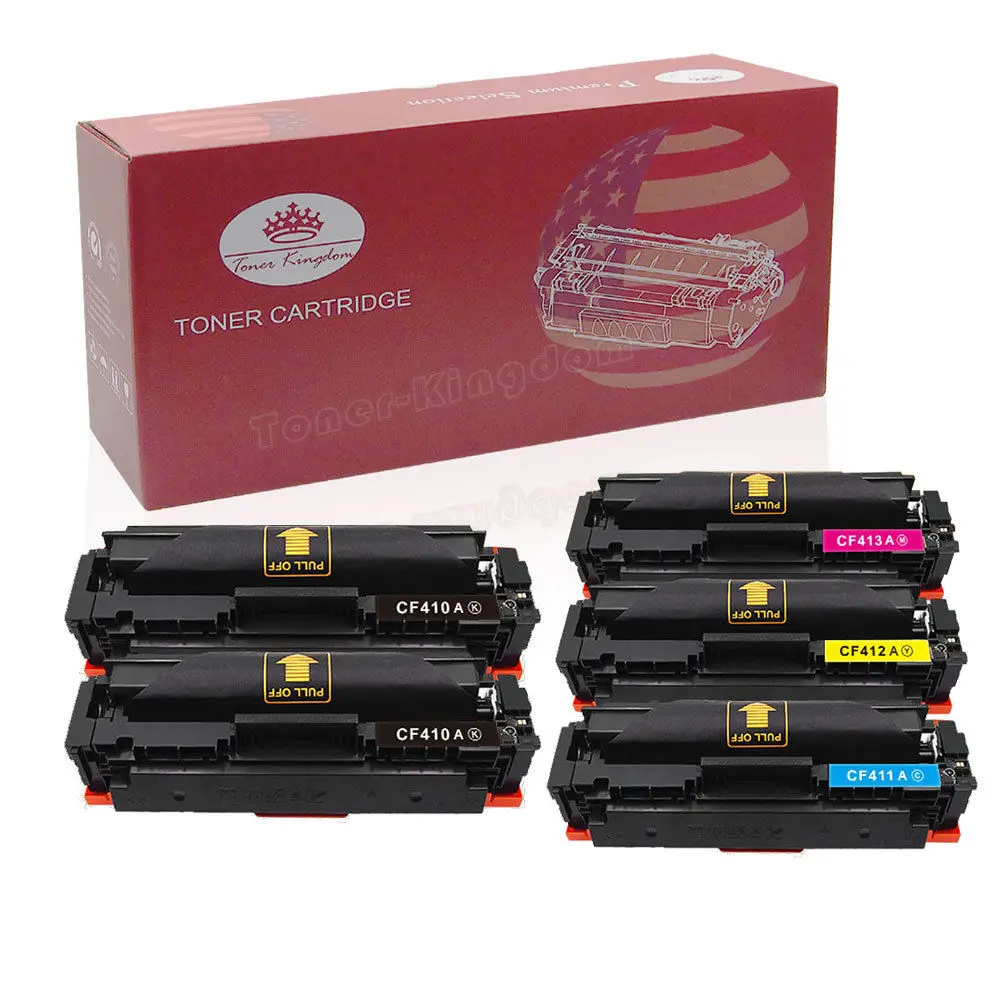 Тонер Королевство 5 шт. CF410A CF413A тонер картридж для hp Цвет LaserJet Pro MFP M477fnw M477fdn M477fdw