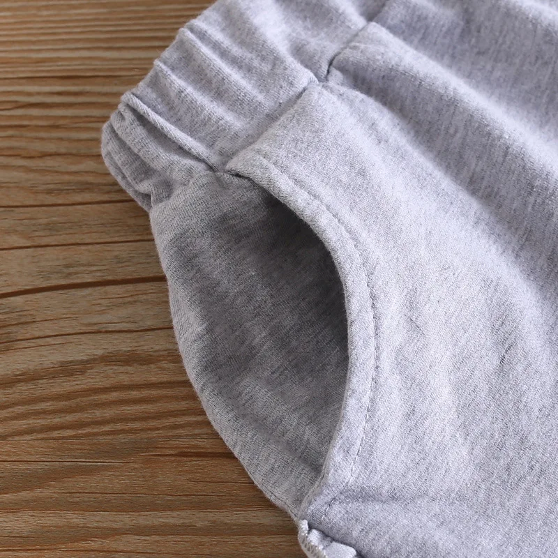 2019 г. Летняя одежда для маленьких девочек хлопковые однотонные детские шорты с