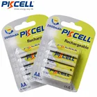 Аккумуляторы PKCELL Ni-MH AA 2600 мА ч, 1,2 в, 2 упаковки8 шт.