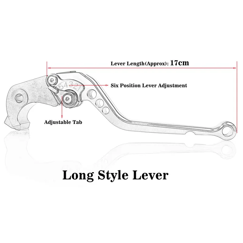 Длинные Регулируемые рычаги тормозной муфты для мотоцикла с ЧПУ Aprilia RSV тысяч R