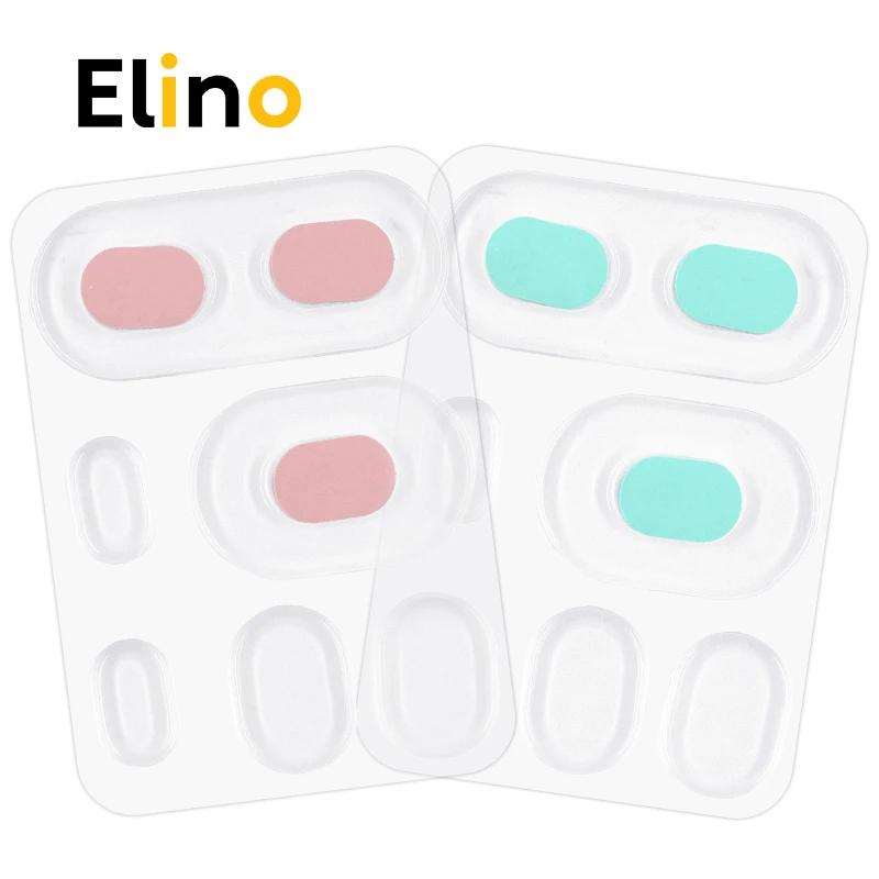 Elino 12 шт гелевые подушечки на высоком каблуке Защитная Наклейка для ног женские
