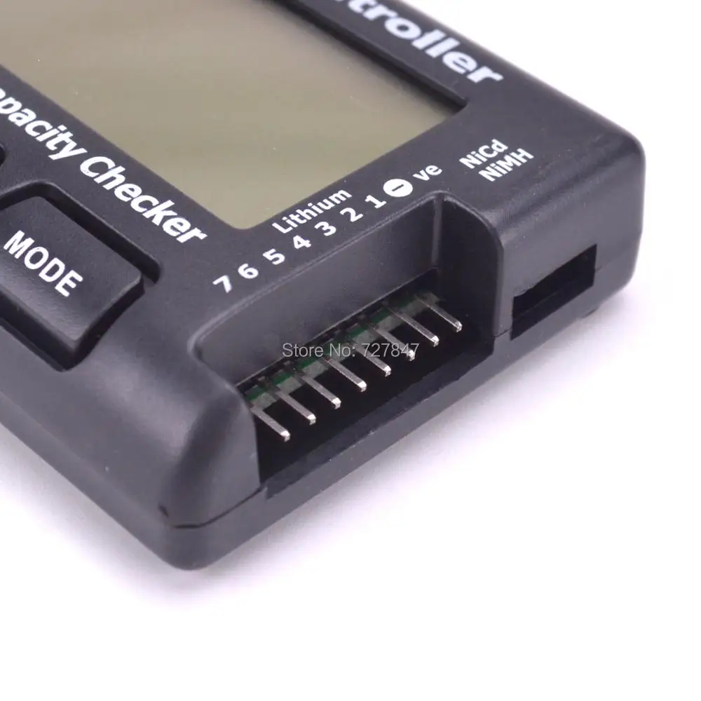 Цифровой тестер емкости батареи RC LiPo LiFe Li-Ion NiMH Nicd |