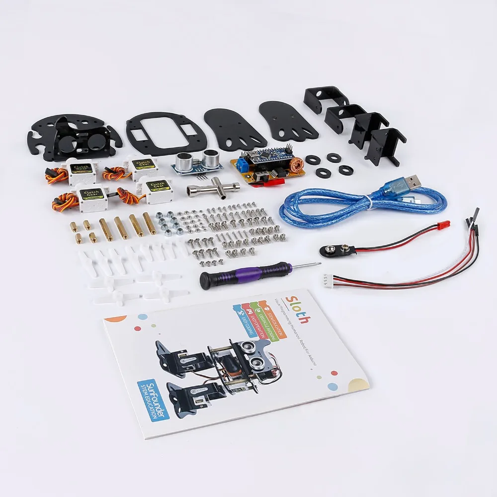 Sunfower умный программируемый танцующий робот DIY для Arduino детей и взрослых