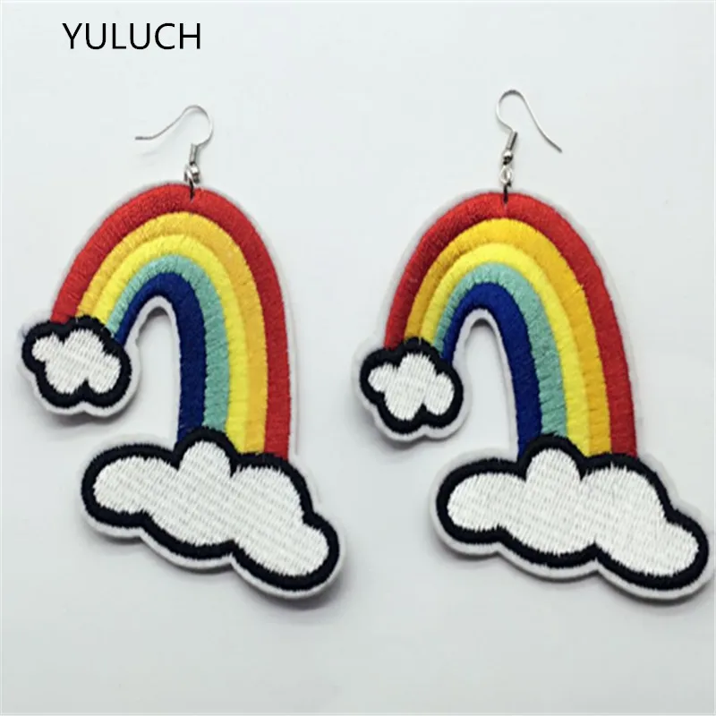 Пара/Лот Новое прибытие Вышивка Жемчужные Подвески ручной работы животное