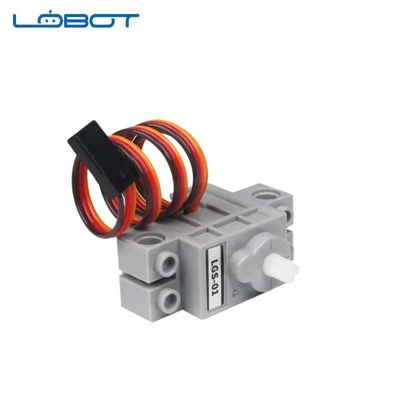 LOBOT LGS 01 Mini Micro Anti block Servo вращение на 270 ° совместим с блоками LEGO аксессуары для