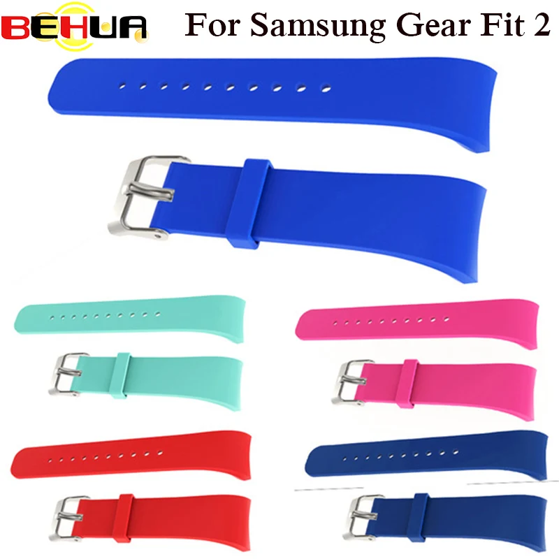 Ремешок силиконовый для Samsung Gear люксовый сменный спортивный браслет наручных