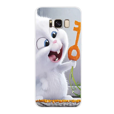 Soft Silicone TPU For Samsung Galaxy S8+ G9550 S8 plus Case Cover cartoon Painted Phone Back Protective Case S8plus G9550 shell - Цвет: A12