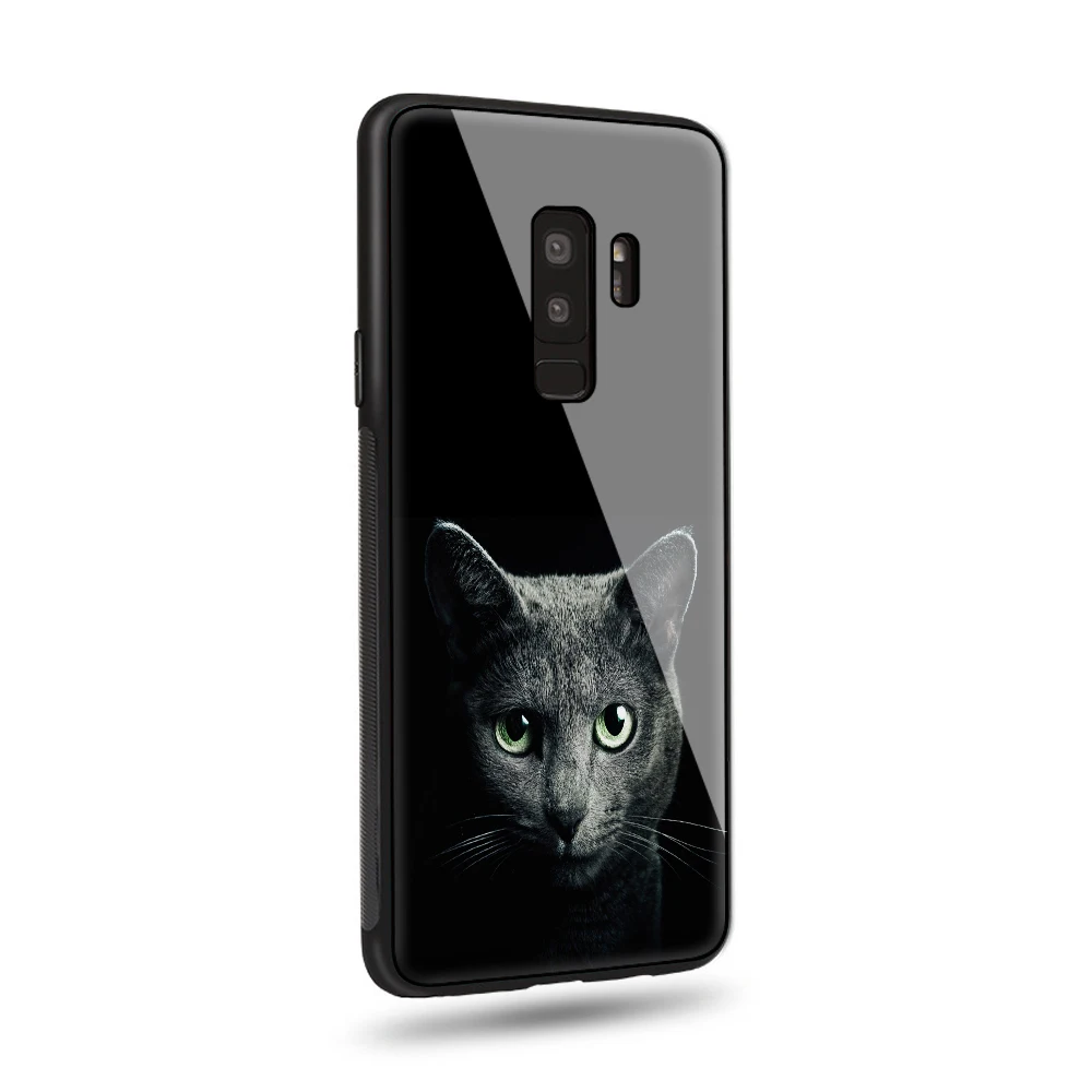 Ститч Супермен Микки из закаленного стекла чехол для телефона для Sumsung galaxy S8 Plus S9 S10 Plus note 8 9 DIY индивидуальный чехол для телефона - Цвет: 20275