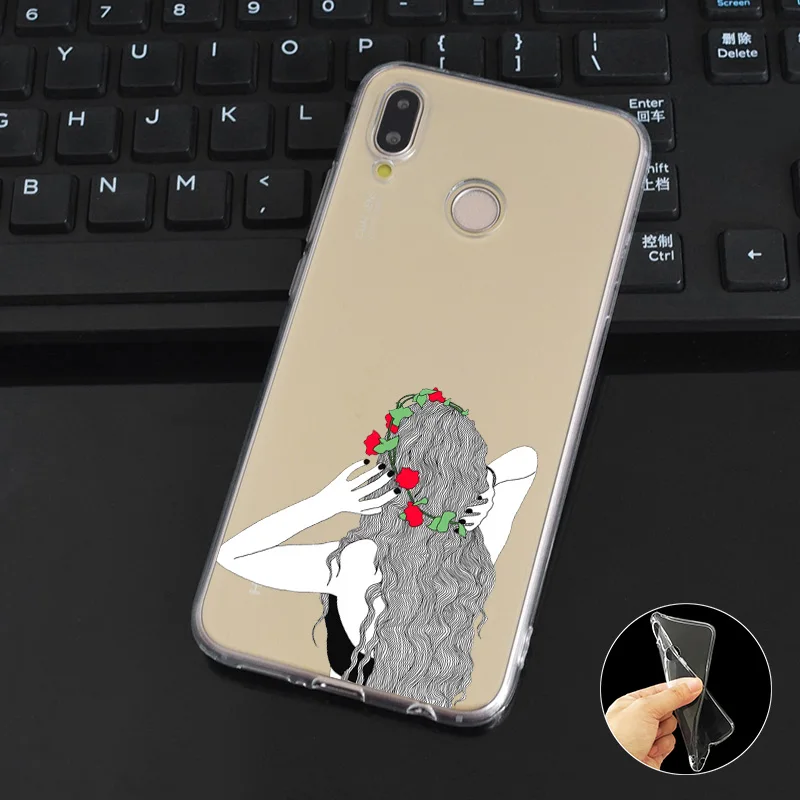 DREAMFOX K291 модная одежда для девочек Мягкие TPU силиконовый чехол huawei Honor 6A 6C 7X9 10 P20 Lite