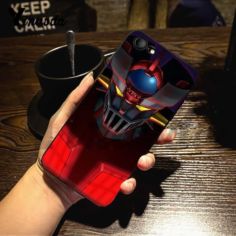 Yinuoda для iphone 7 6 X Чехол Mazinger Z новые стильные аксессуары телефона чехол iPhone 6s 7plus 8