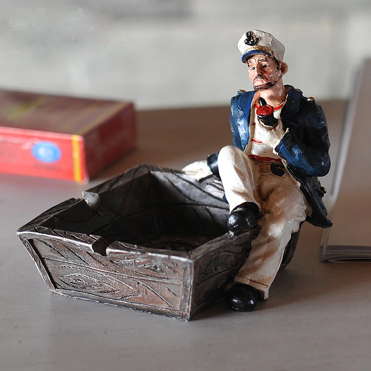 Крутая Пиратская домашняя декоративная пепельница | Дом и сад