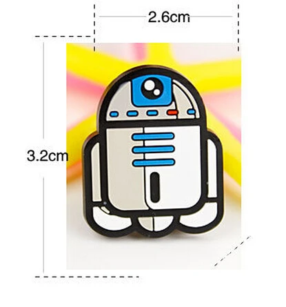 Новинка 20 шт. Популярные разноцветные кольца из силикагеля с героями