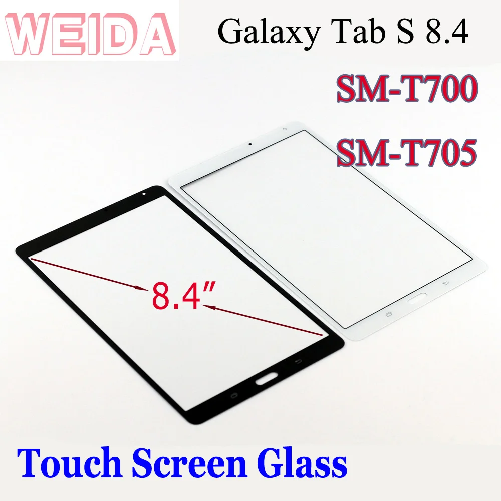 WEIDA/экран Замена для Samsung Galaxy Tab S 8 4 SM T700 T705 стеклопанель сенсорного