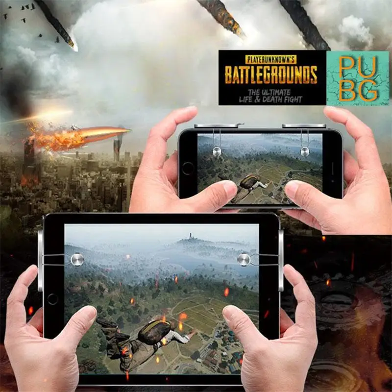 Для PUBG Knife out мобильный телефон Shooter Controller игровой курок Gamepad Fire Button Handle Cell Phone Tablet