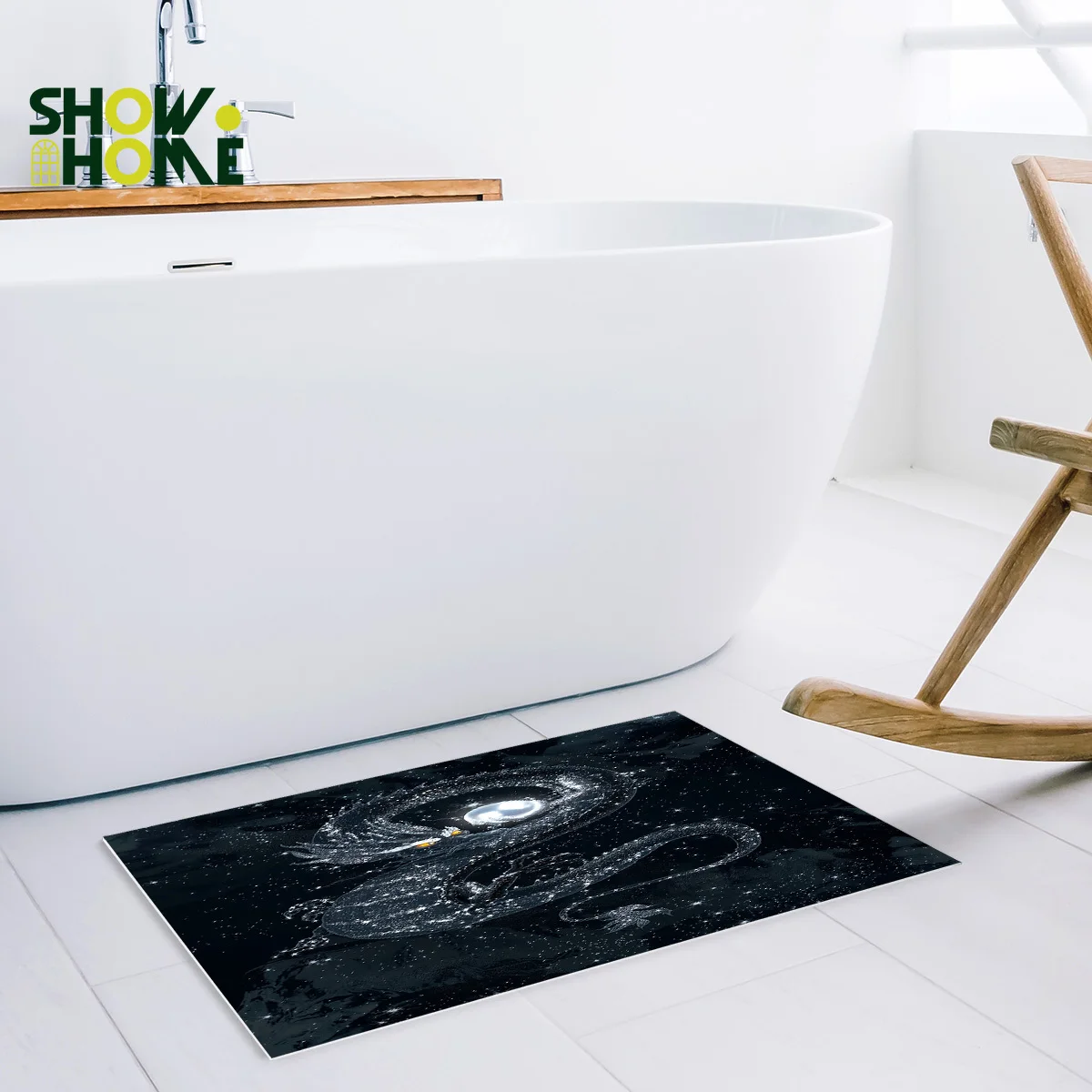 Showhome Дракон жемчуг чудовище аксессуары для ванной производства Китая наборы 2 шт