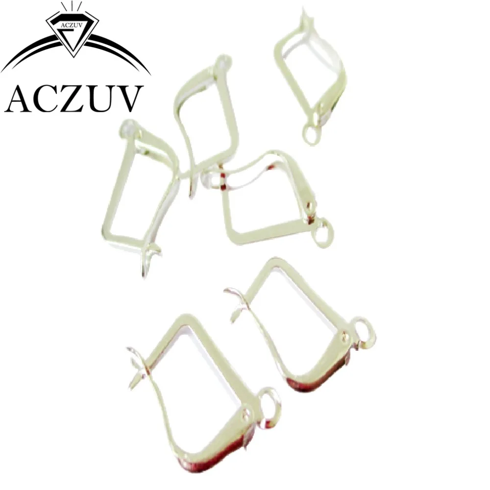 Серьги Leverback антикварные бронзовые/Серебристые/золотые крючки для сережек