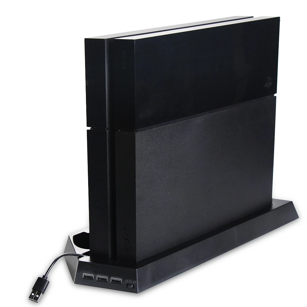 Подставка для PS4/PS4 SLIM вертикальная подставка консоли с охлаждением двойной