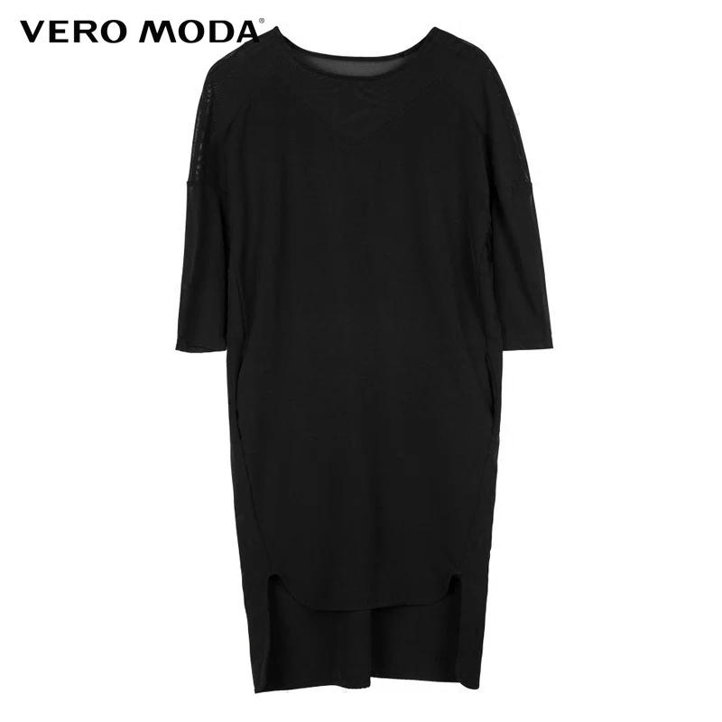 Vero Moda Брендовое сшитое эластичное платье с рукавом три четверти для женщин |