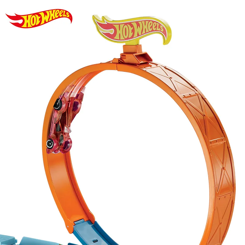 Hot Wheels трюки N'' Go Mobile TS движущаяся дорожка DWN56 автомобильные игрушки Обучающие