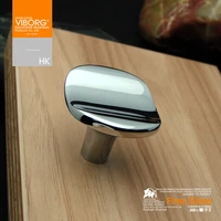 4 piecesviborg zinc alloy modern kitchen cabinet cupboard door pulls knob handles vanity dresser drawer knobs handle chrome