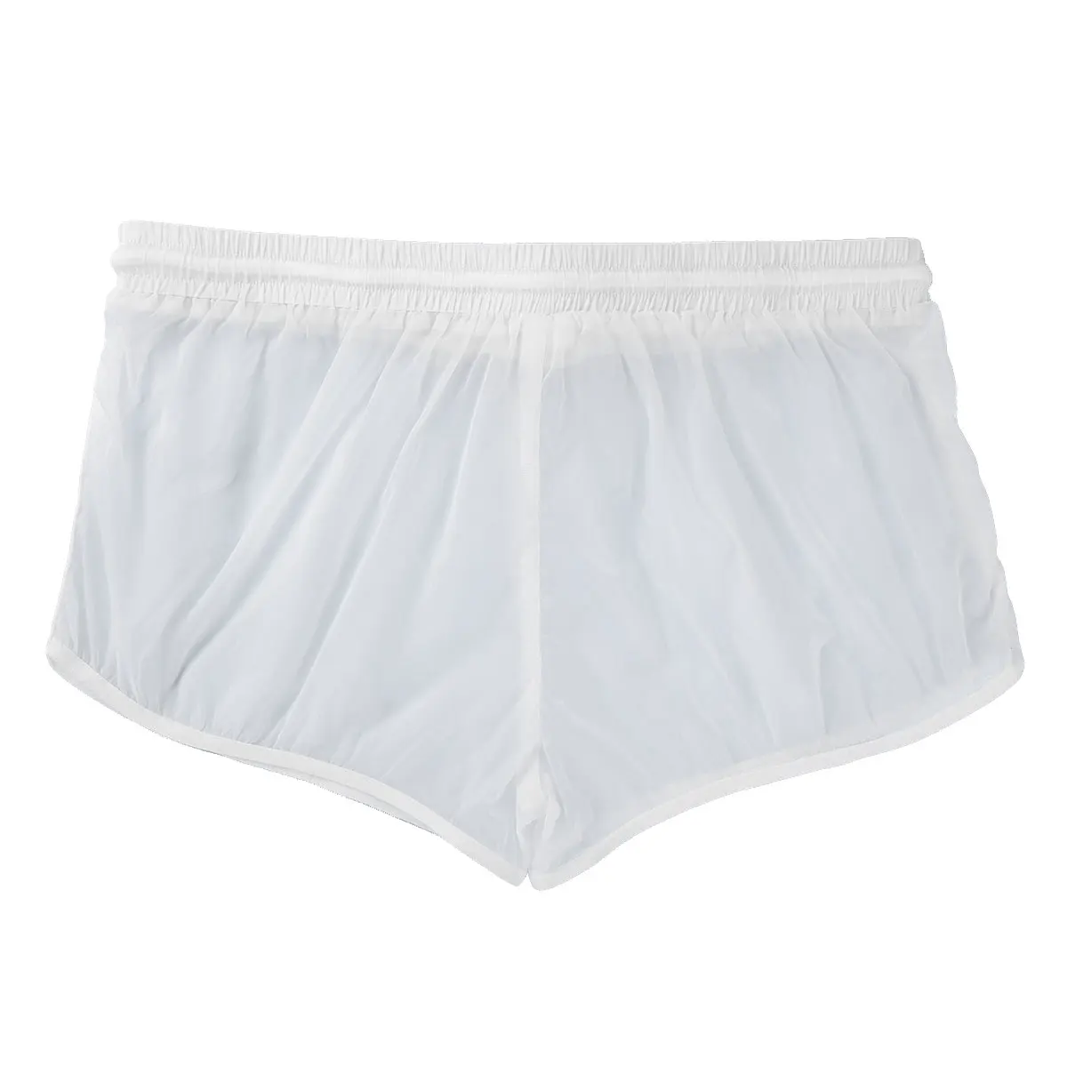 Трусы-боксеры мужские из мягкой прозрачной ткани пикантные легкие шорты-боксеры