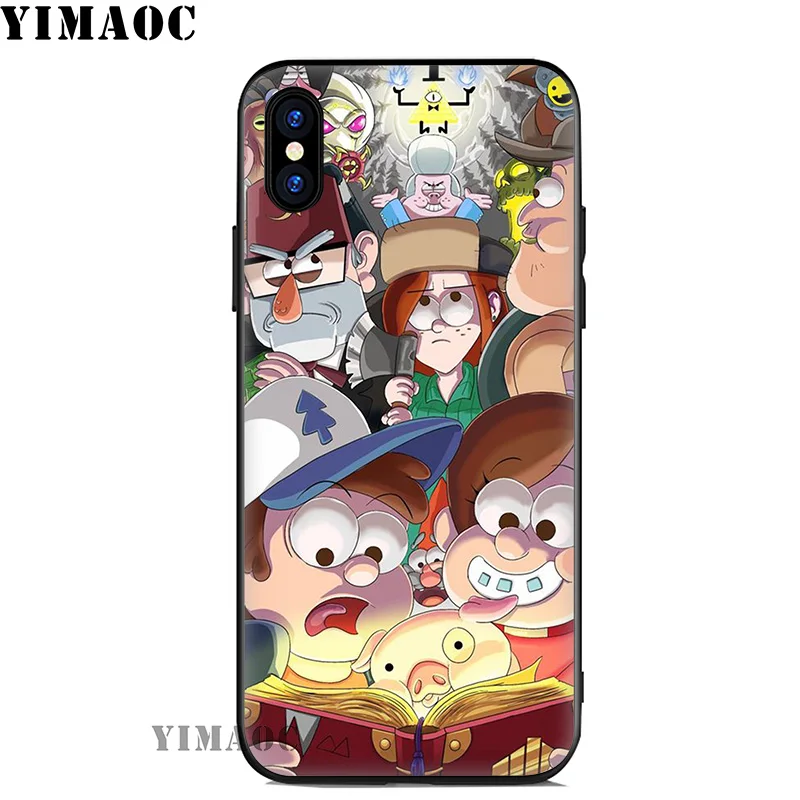 Мягкий силиконовый чехол YIMAOC Gravity падений pig Для iPhone 11 Pro Xr Xs Max X или 10 8 7 6 6S Plus 5 5S SE |