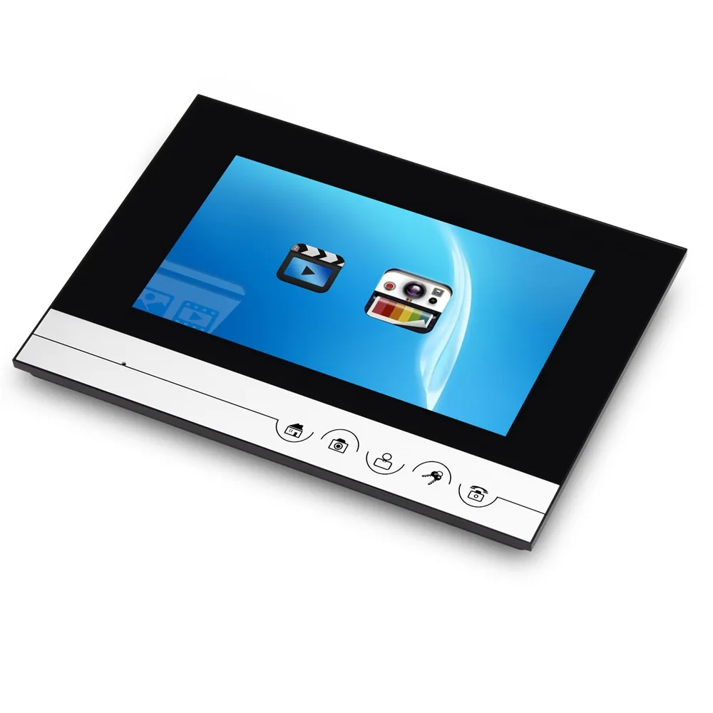villa video intercom system 4 wired building hide metal material take picture and record | Безопасность и защита