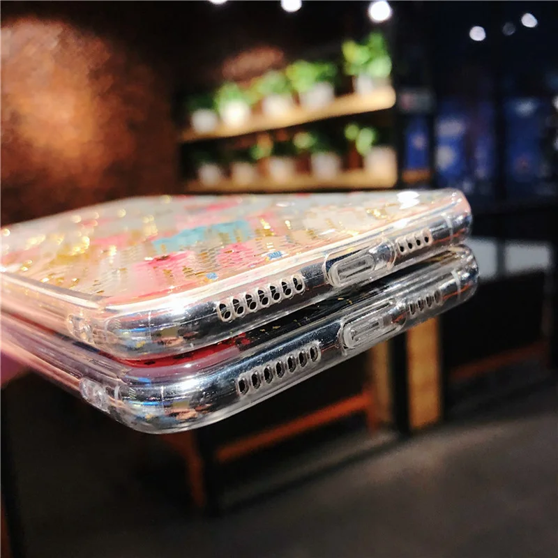 Роскошный блестящий чехол из золотой фольги с цветами для Huawei P30 P20 lite Mate 20 Pro