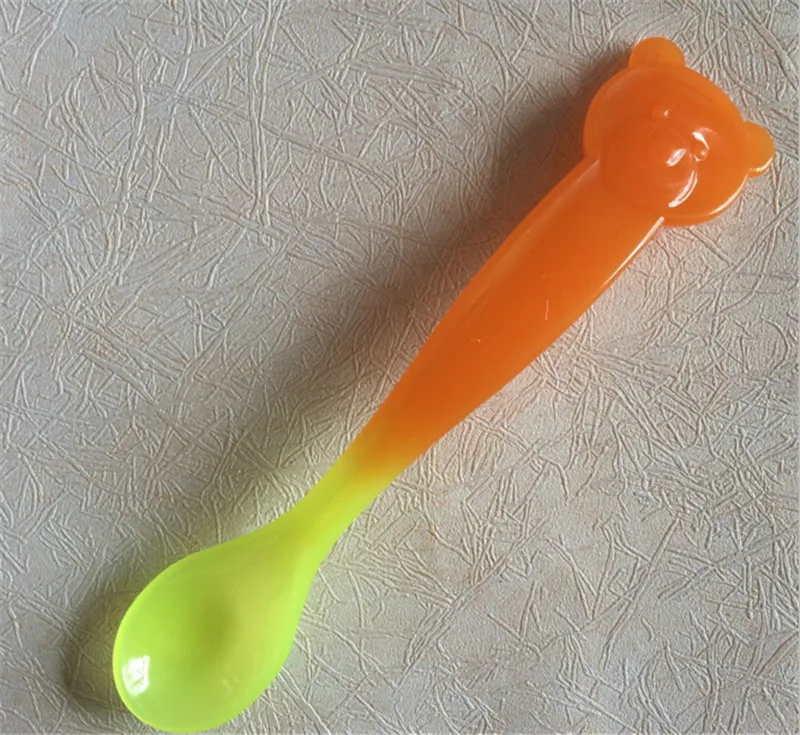 1 шт. детская Термочувствительная ложка 15 х3 5 см|spoon baby|baby kids spoonbaby spoon |