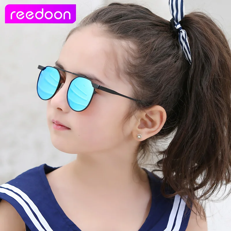 Популярные брендовые дизайнерские детские очки REEDOON Cateye UV400 высококачественные