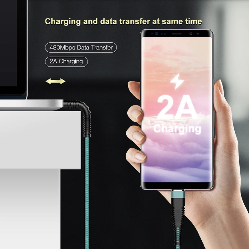 Кабель Micro USB 2A кабель для быстрой зарядки для samsung S7 Xiaomi Redmi Note 5 шнур зарядного устройства Android Microusb Кабели для мобильных телефонов