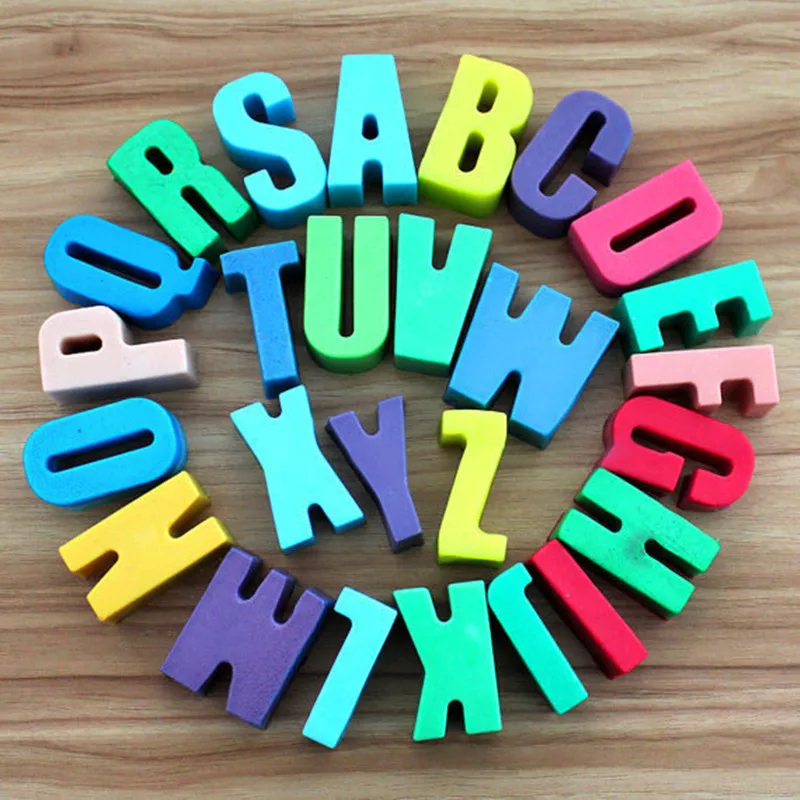 Новое поступление 26 большой английский письмо Форма силиконовые формы торт