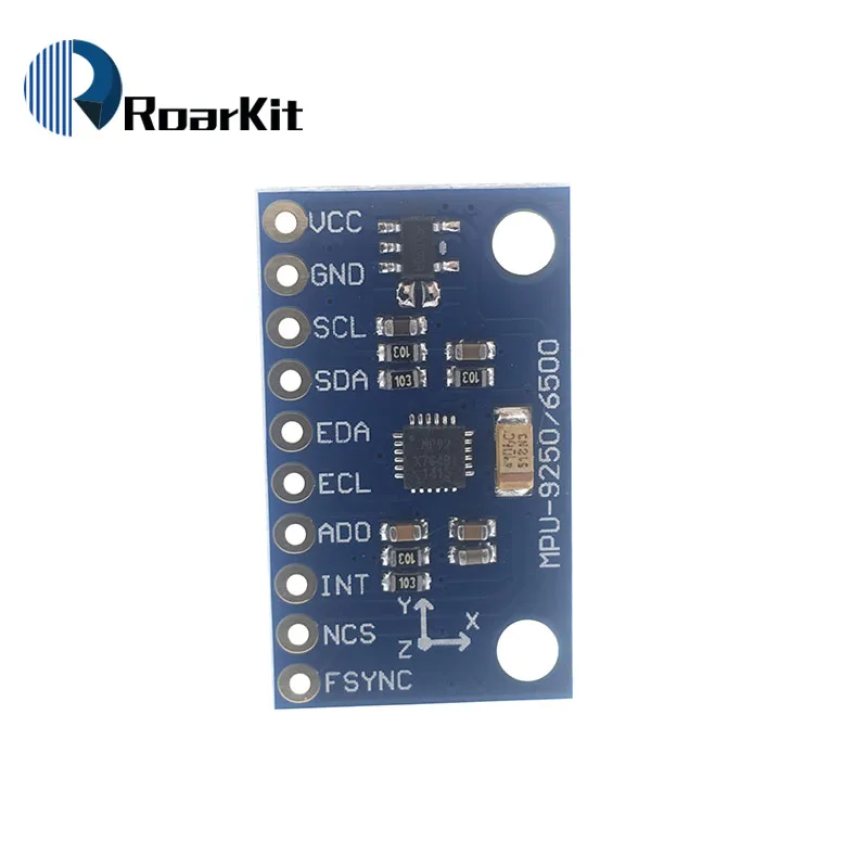SPI/IIC GY 9250 MPU 9 осевое отношение + гироскоп акселератор магнитометр сенсорный