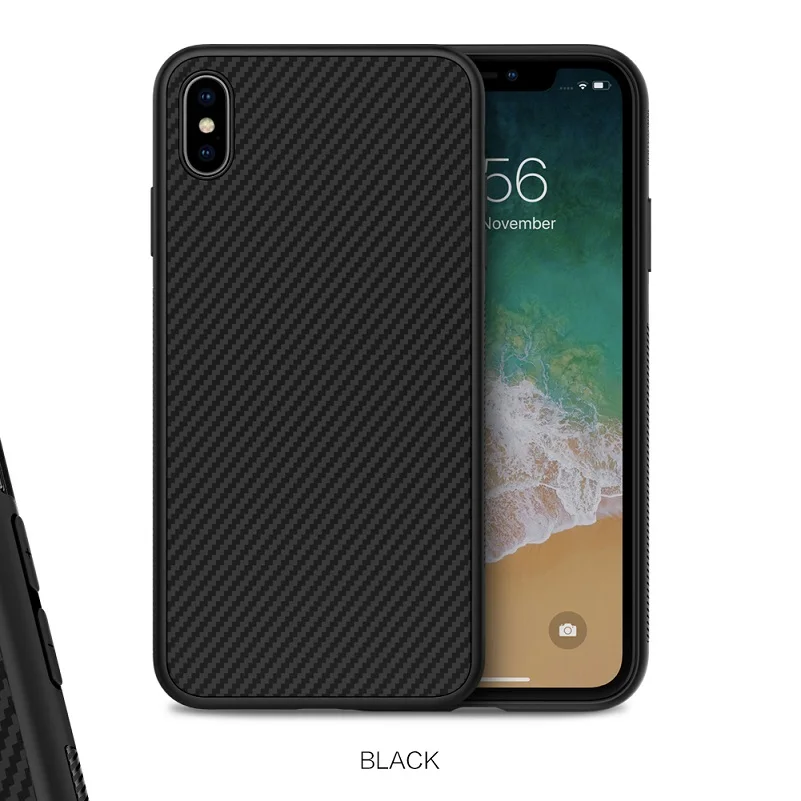 Чехол Nillkin для iPhone X/Xs Max /Xr из углеродного полипропилена ультра тонкий чехол 5 8