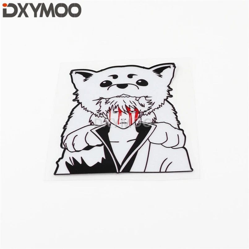 Наклейки для стайлинга автомобиля мультфильм ACG мастер дом Gintama милый медведь