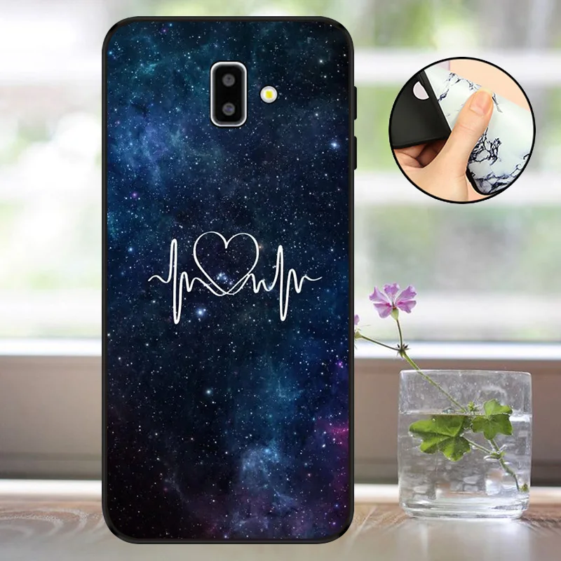 Для samsung Galaxy J6 чехол силиконовый J600 J600F мягкий матовый для samsung J6 J6Plus чехол для samsung J6 Plus J610F чехол - Цвет: AXY