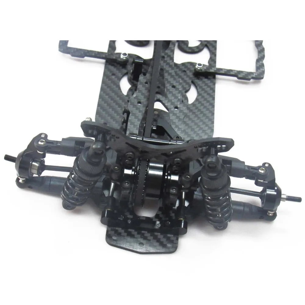 OEM 1/10 сплава и углерода SAKURA D4 AWD EP Дрифт гоночный автомобиль рама кузова Комплект RC управления шасси автомобиля# KIT-D4AWD