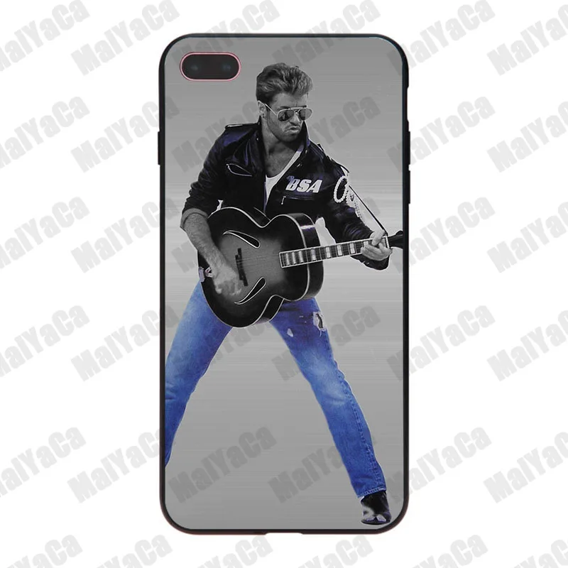Лидер продаж модный дизайнерский мягкий чехол george michael для iPhone 8 7 6 6S Plus X XS XR XSMax 5